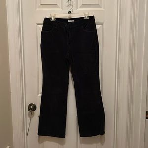 Black corduroy pants, St. John’s Bay